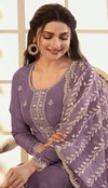 Shohini By Vinay Kuleesh Dola Silk Embroidery Designer Salwar Suits Wholesale Price In Surat
